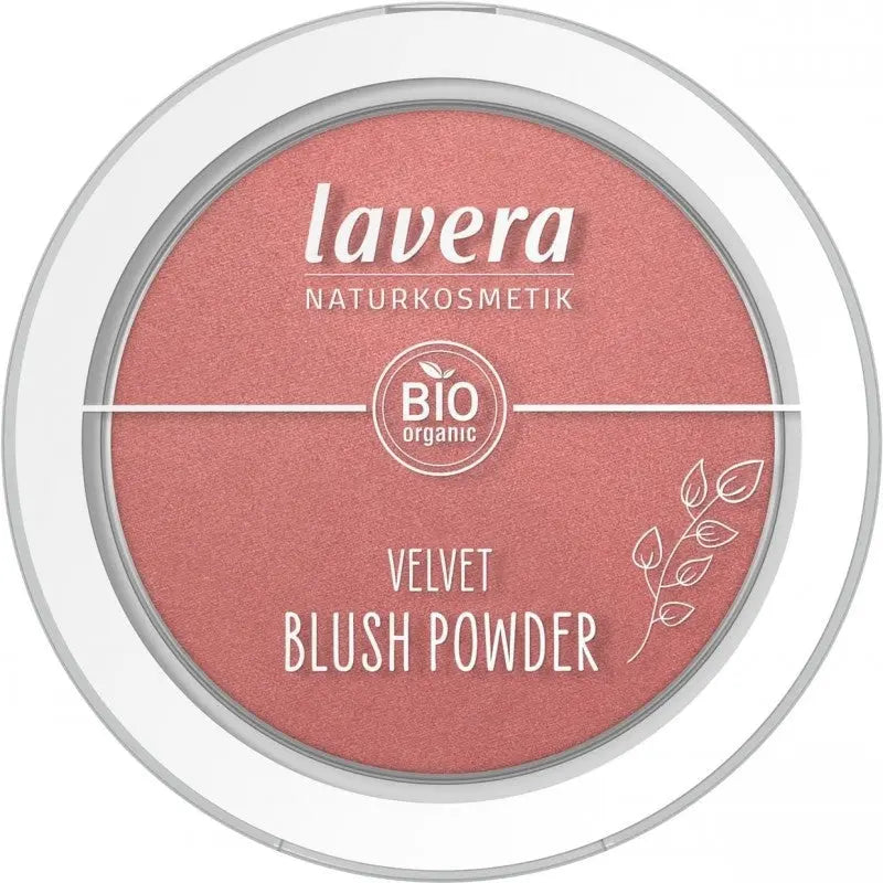 Fard de obraz bio Velvet Blush Powder, Pink Orchid 02, 5g - LAVERA - MEDUSÉ