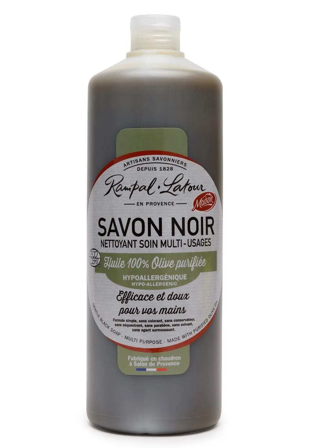Savon Noir hipoalergenic 1 litru Rampal Latour - MEDUSÉ