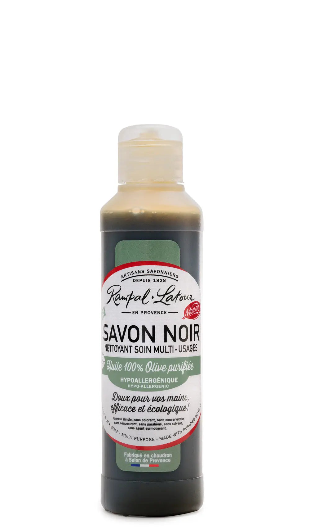 Savon Noir hipoalergenic 250ml Rampal Latour - MEDUSÉ