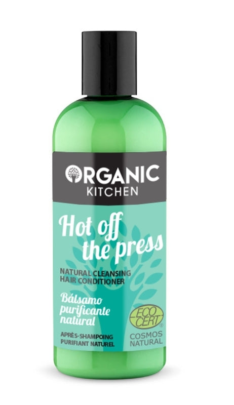 Balsam de Păr purificator cu mentă, Hot Off The Press - Organic Kitchen - MEDUSÉ