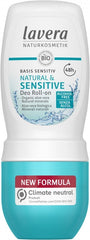 Deodorant roll-on BIO Natural Sensitiv 48h, Basis Sensitiv - LAVERA - MEDUSÉ