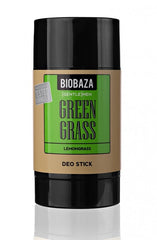 Deodorant stick natural pentru barbati Green Grass, lemongrass - BIOBAZA - MEDUSÉ