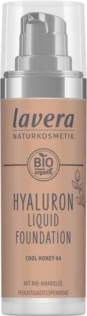 Fond de ten bio Hyaluron Liquid Cool Honey 04, 30ml - LAVERA - MEDUSÉ