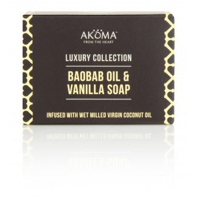 Sapun cu unt de shea, baobab si extract de vanilie - Akoma Skincare - MEDUSÉ