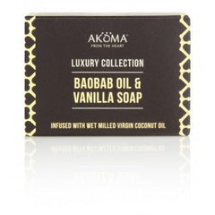 Sapun cu unt de shea, baobab si extract de vanilie - Akoma Skincare - MEDUSÉ