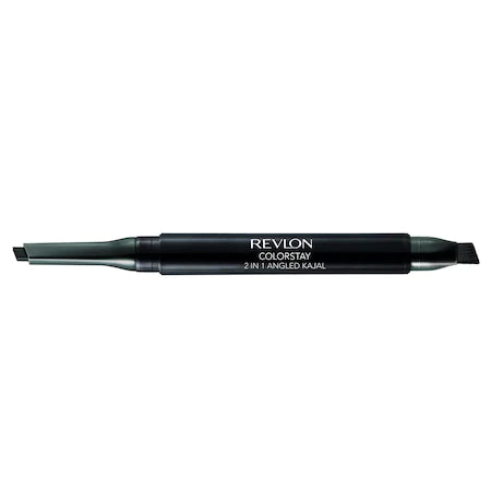 Creion de ochi automatic Revlon ColorStay 2-in-1 Angled Kajal 104 Graphite, 0.28 g - MEDUSÉ