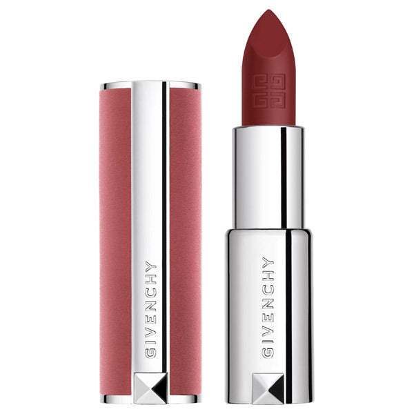 Givenchy Le Rouge Sheer Velvet Matte Vibrant Color Lipstick 39 Rouge Grenat Refillable 3.4 Gr - MEDUSÉ