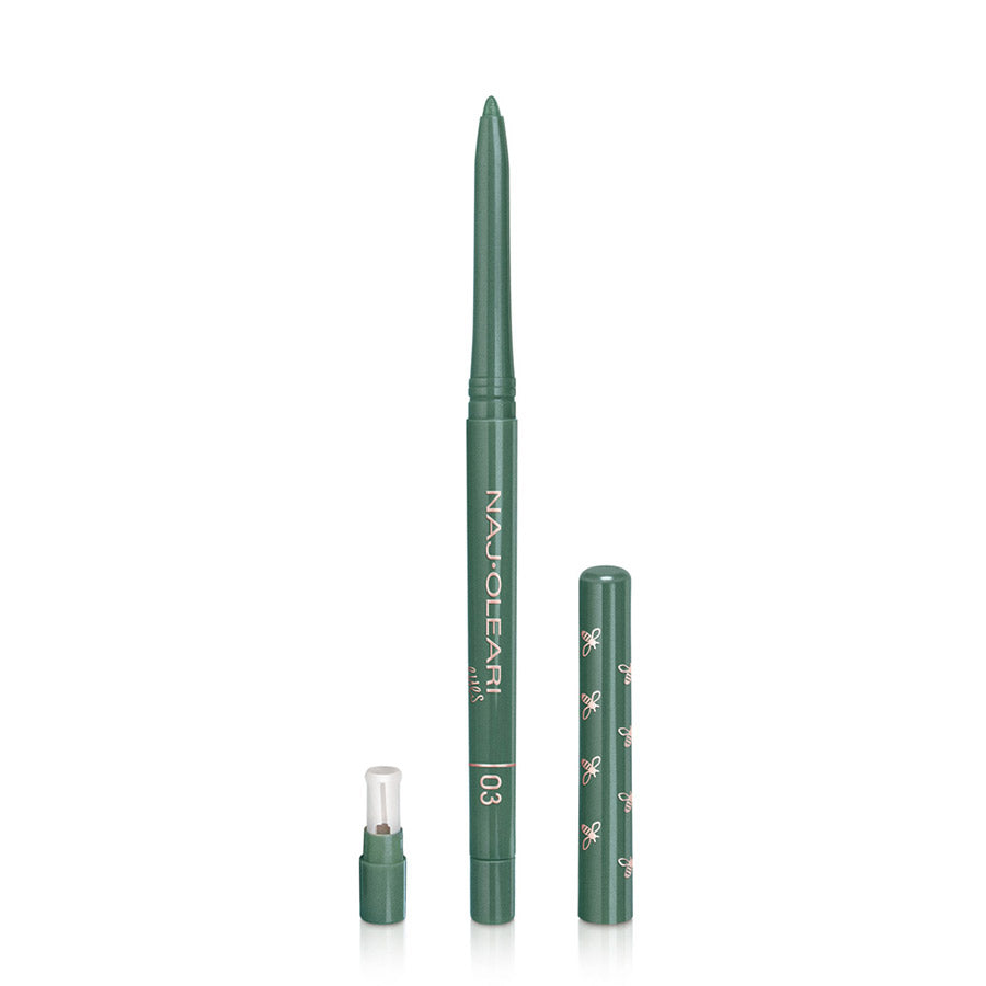Naj Oleari Irresistible Eyeliner  Kajal Pencil 03 Pearly Forest Green - MEDUSÉ