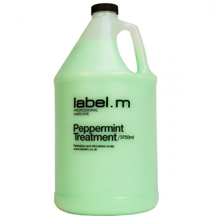 Tratament pentru par Label.M Peppermint, Toate tipurile de par, 3750ml - MEDUSÉ