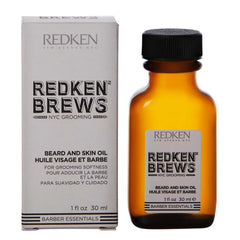 Ulei pentru barba si piele Redken Brews Barber Essentials, 30ml - MEDUSÉ